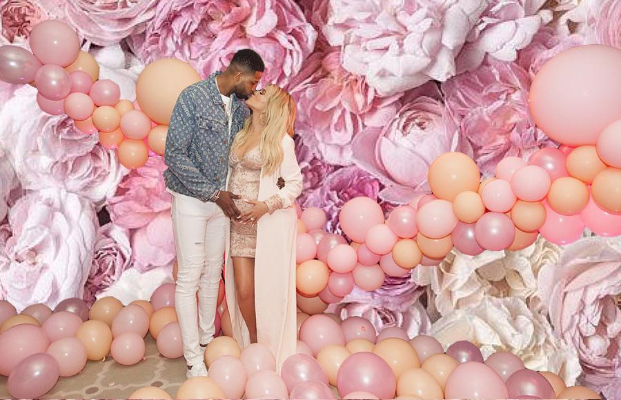 Khloe-Kardashian-Decoracion-Rosa