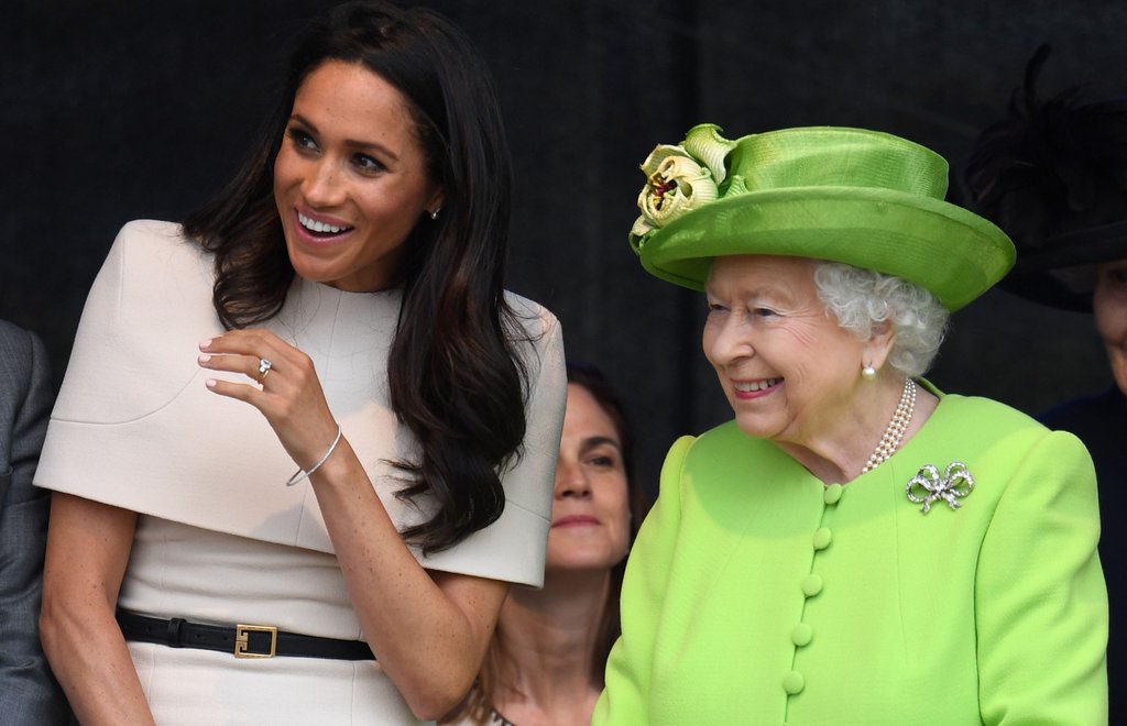 The Duchess Of Sussex Undertakes Her First Official Engagement With Queen Elizabeth II