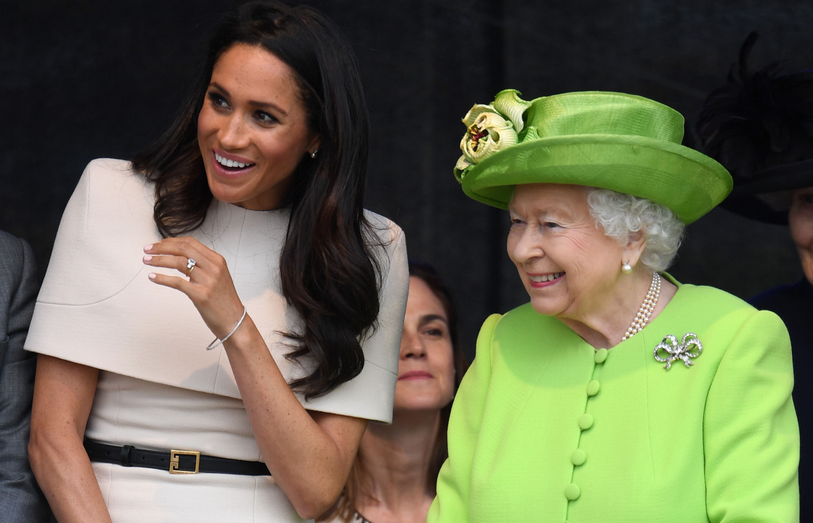 The Duchess Of Sussex Undertakes Her First Official Engagement With Queen Elizabeth II