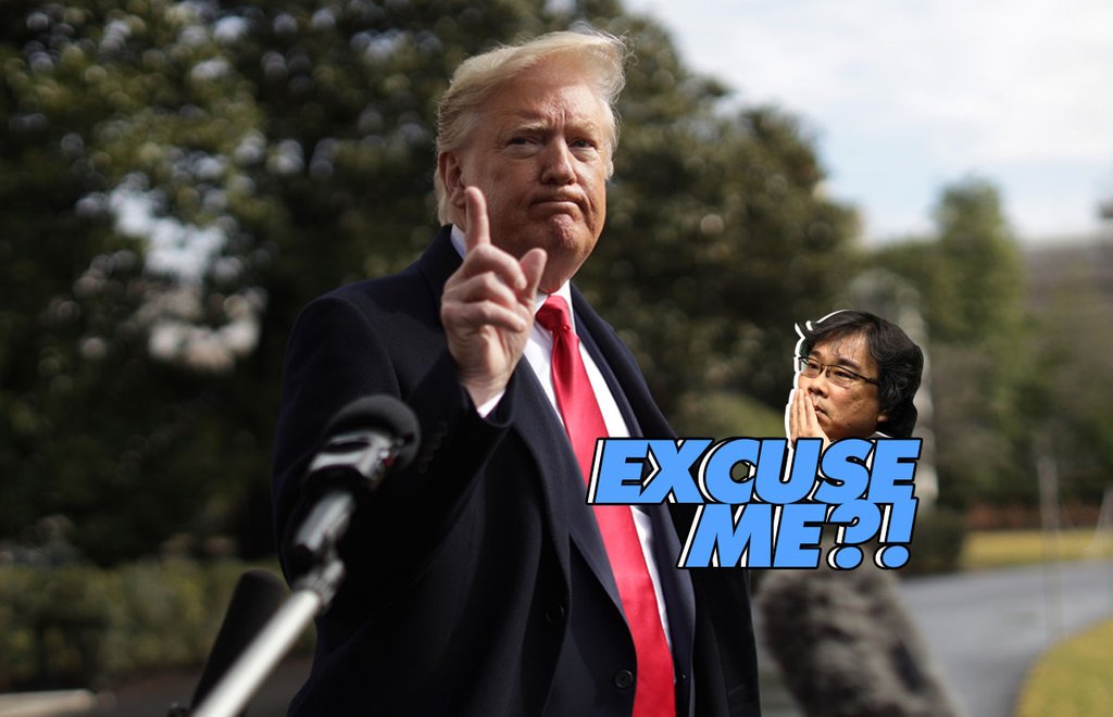 trump-critica-parasite-brad-pitt