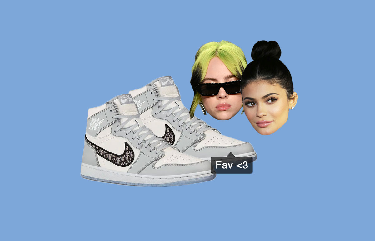 tenis-dior-jordan-billie-kylie