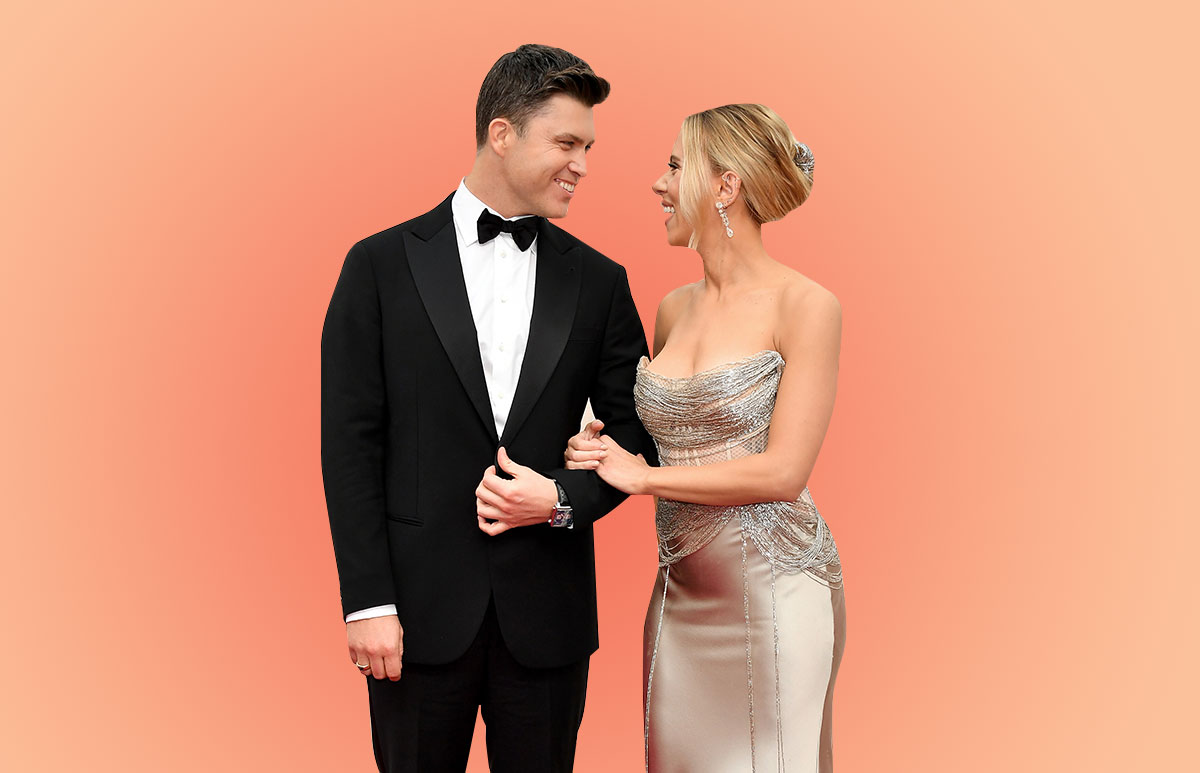 Scarlett JOhansson y Collin Jost