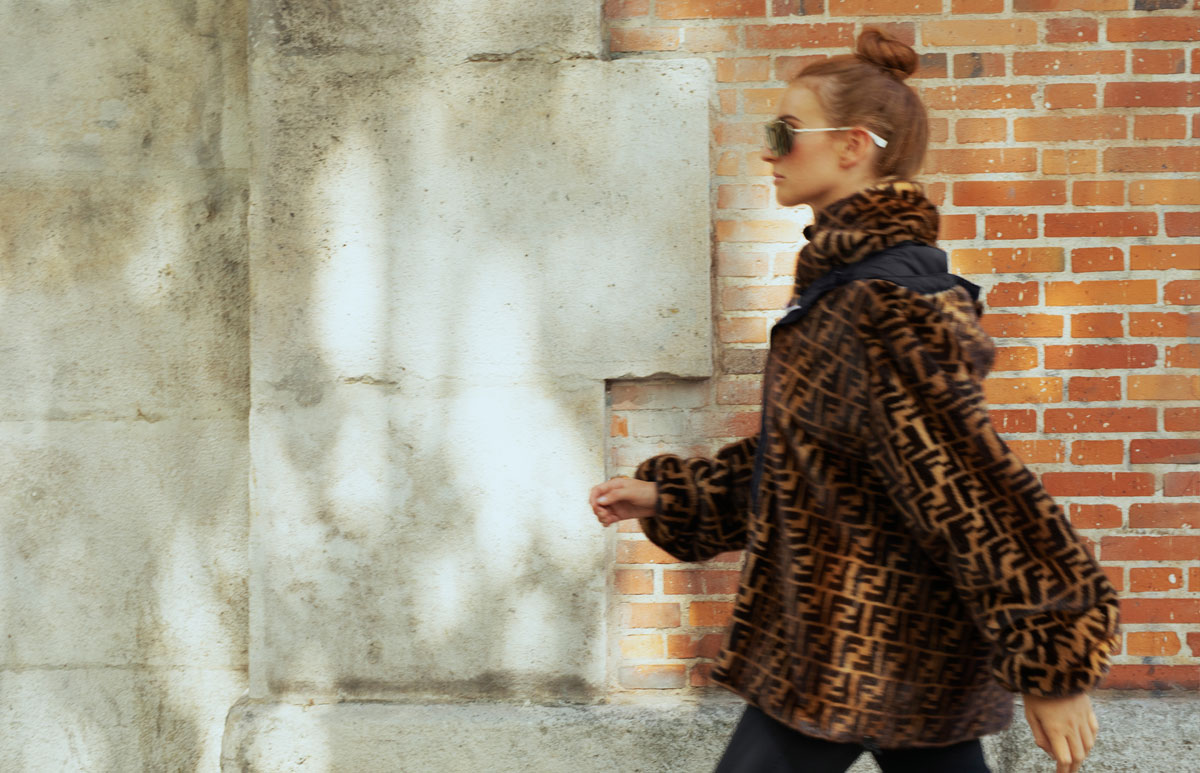 Fendi transforma el rompevientos en la pieza más cool del otoño
