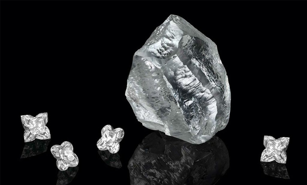 Foto: Louis Vuitton, diamante Sethunya