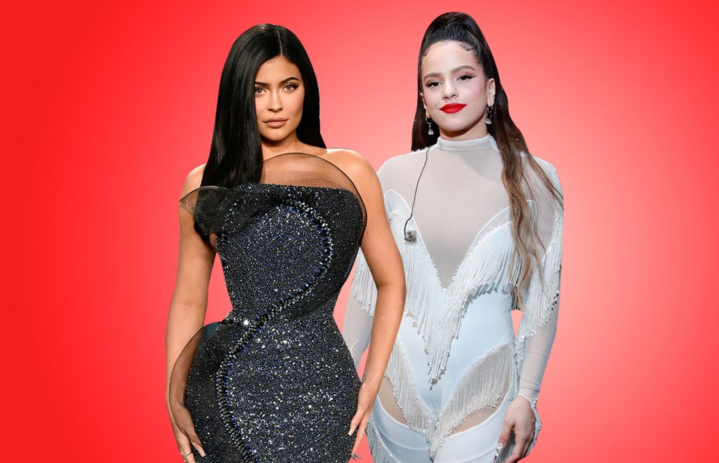 Kylie Jenner y Kourtney Kardashian celebran Navidad en casa de Rosalía
