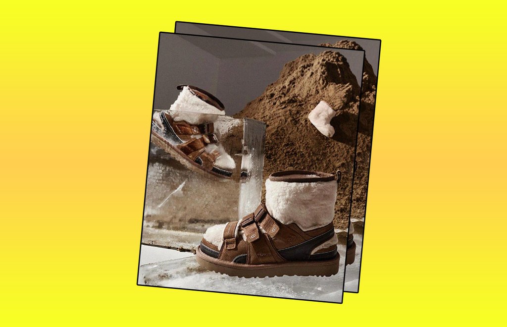 Ugg chancla bota Feng Chen Wang