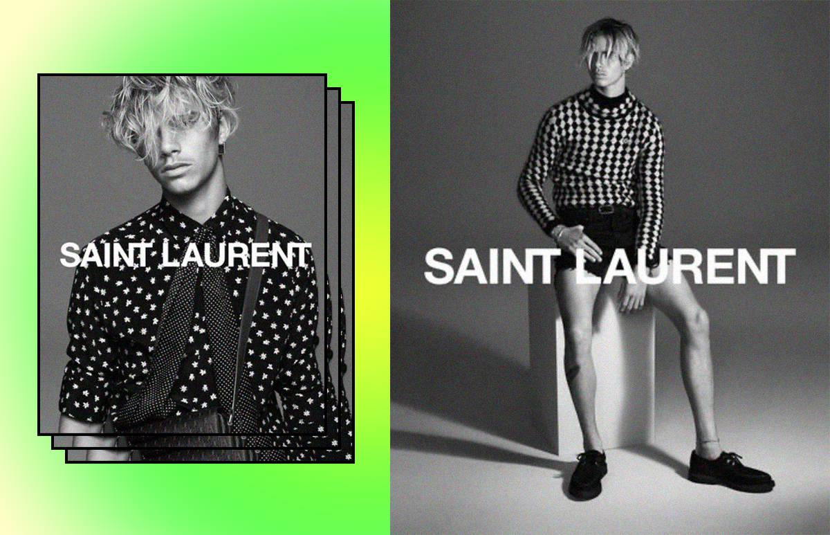 Romeo Beckham Saint Laurent