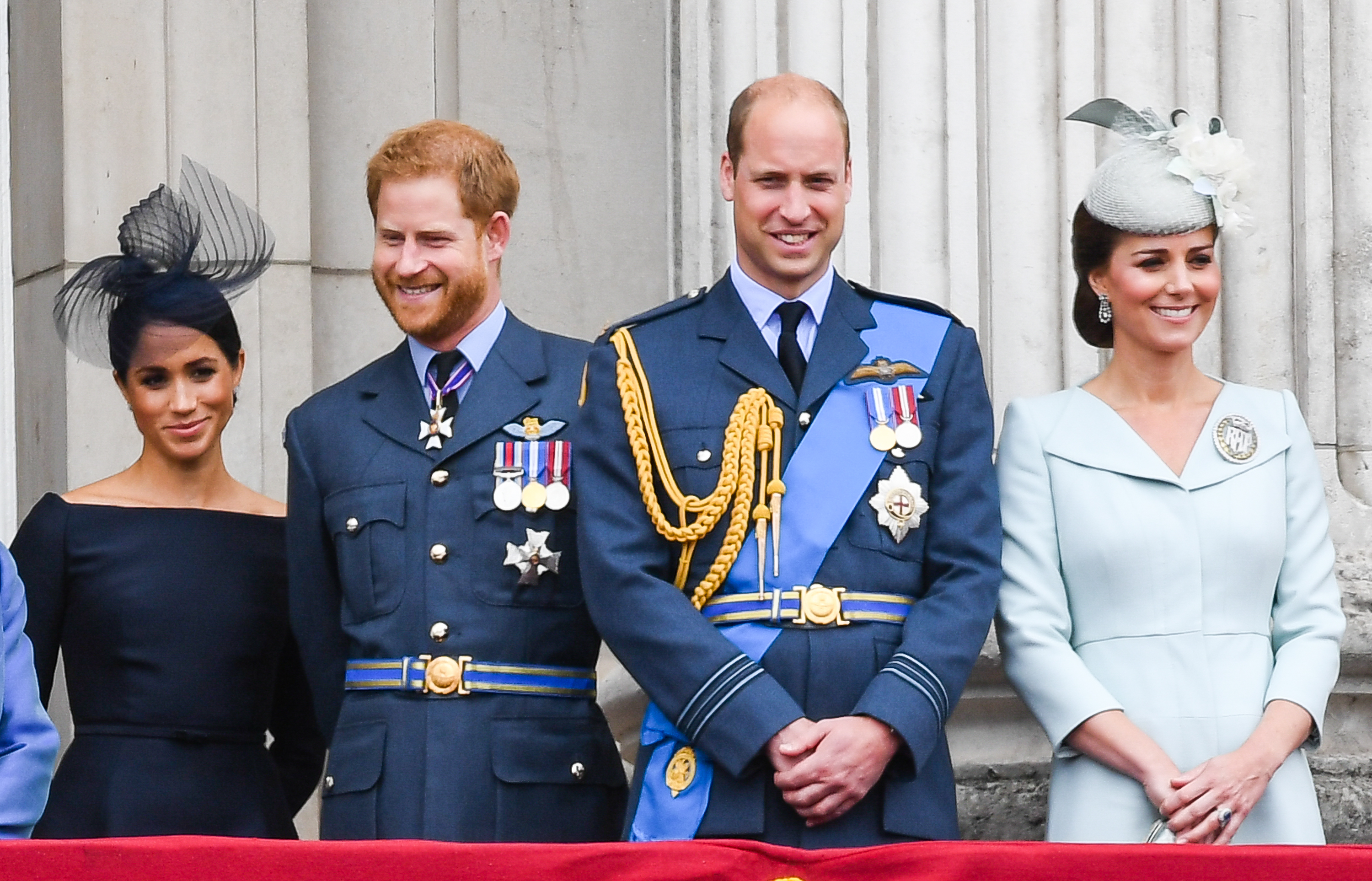 Members Of The Royal Family Attend Events To Mark The Centenary Of The RAF