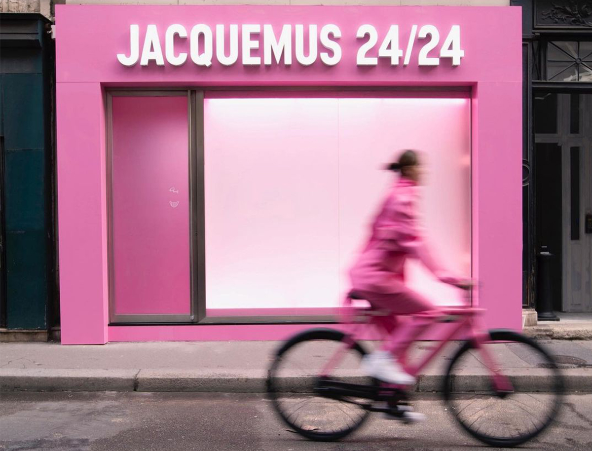 jacquemus tienda rosa 24 horas