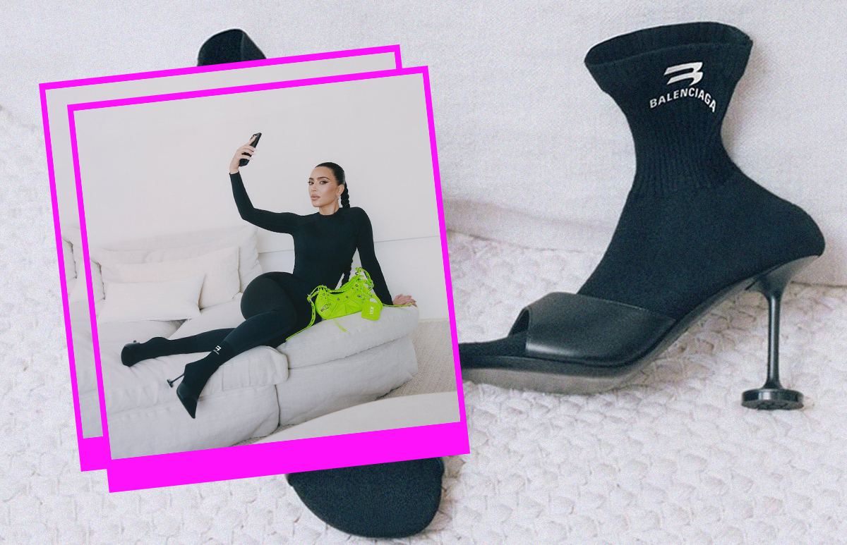 kim kardashian balenciaga