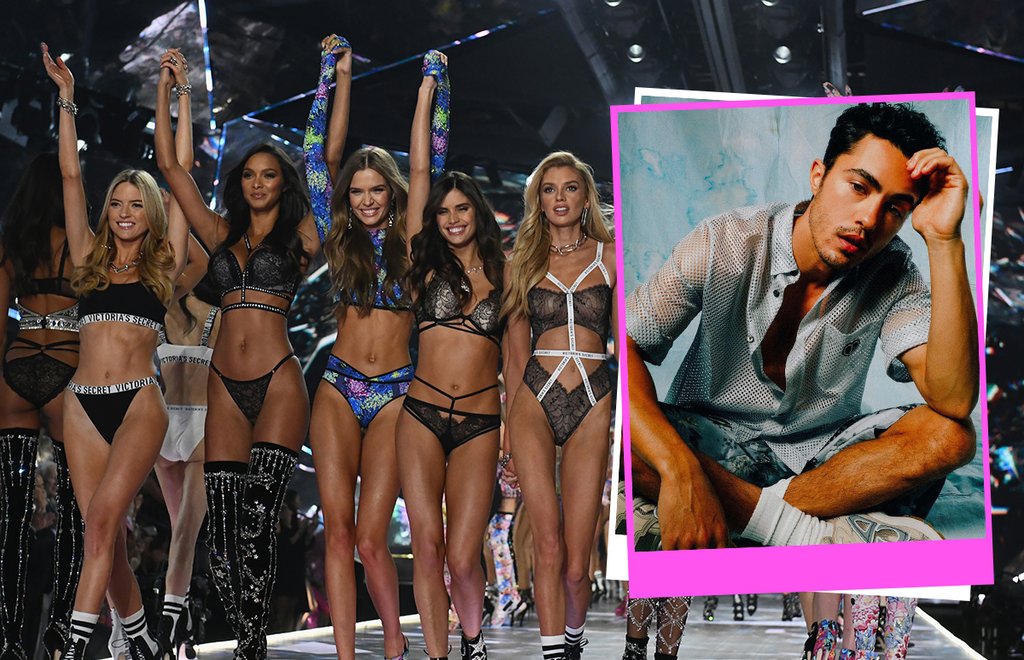 Darren Barnet embajador masculino victorias secret pink