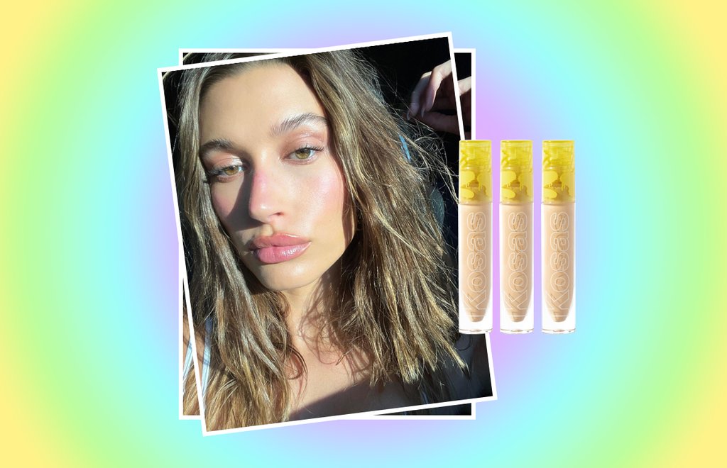 hailey bieber-corrector-concealer-truco-maquillaje-tiktok-internet-belleza.jpg
