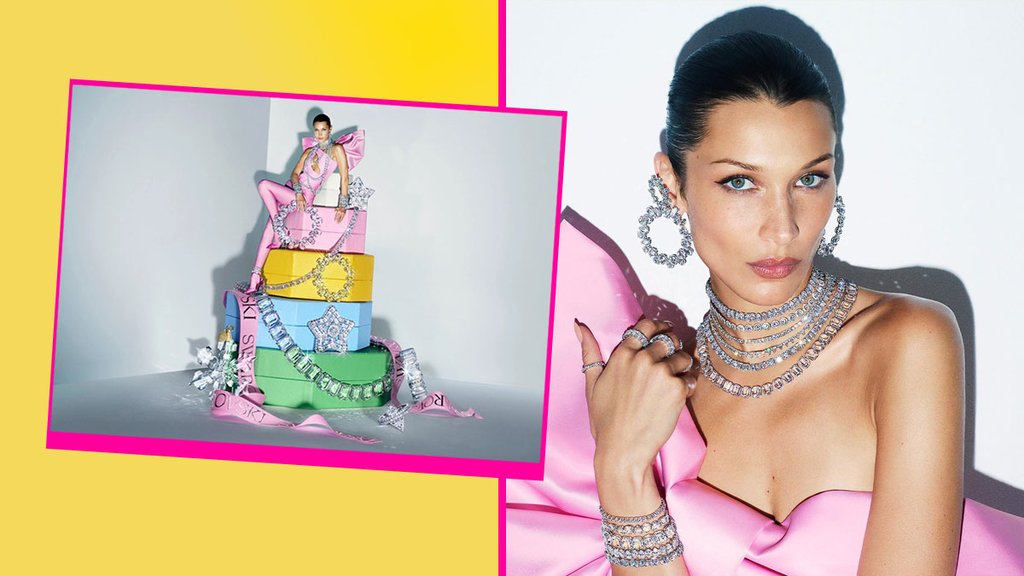bella hadid swarovski