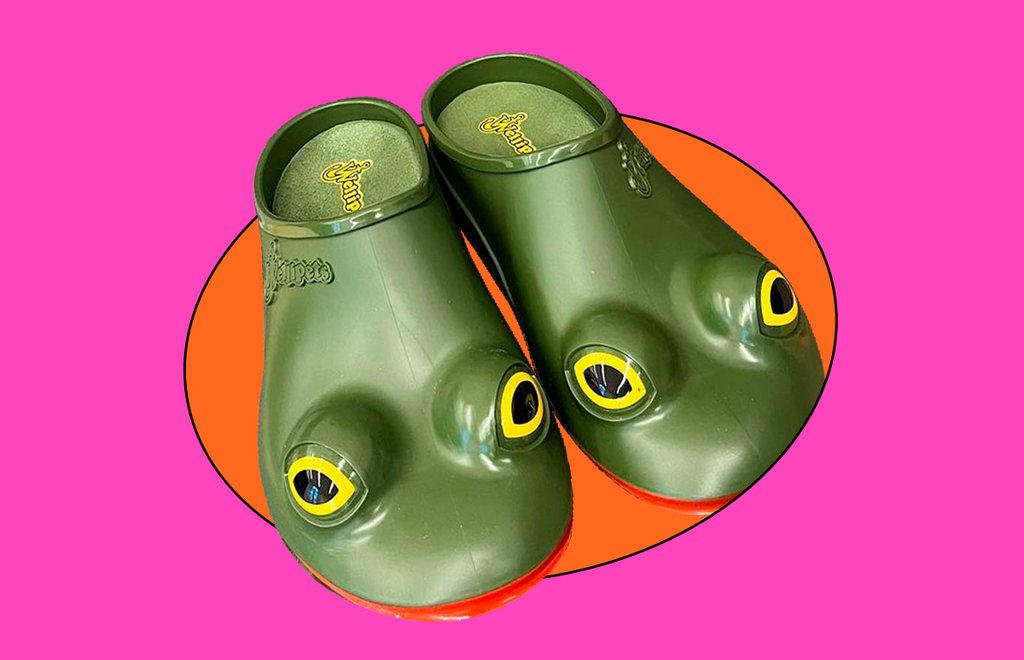 jw anderson zuecos rana zapatos rana wellipets
