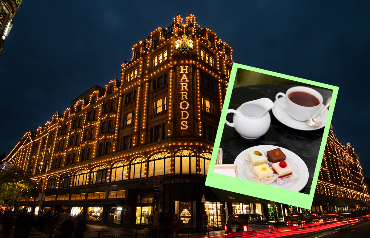 prada cafe harrods londres