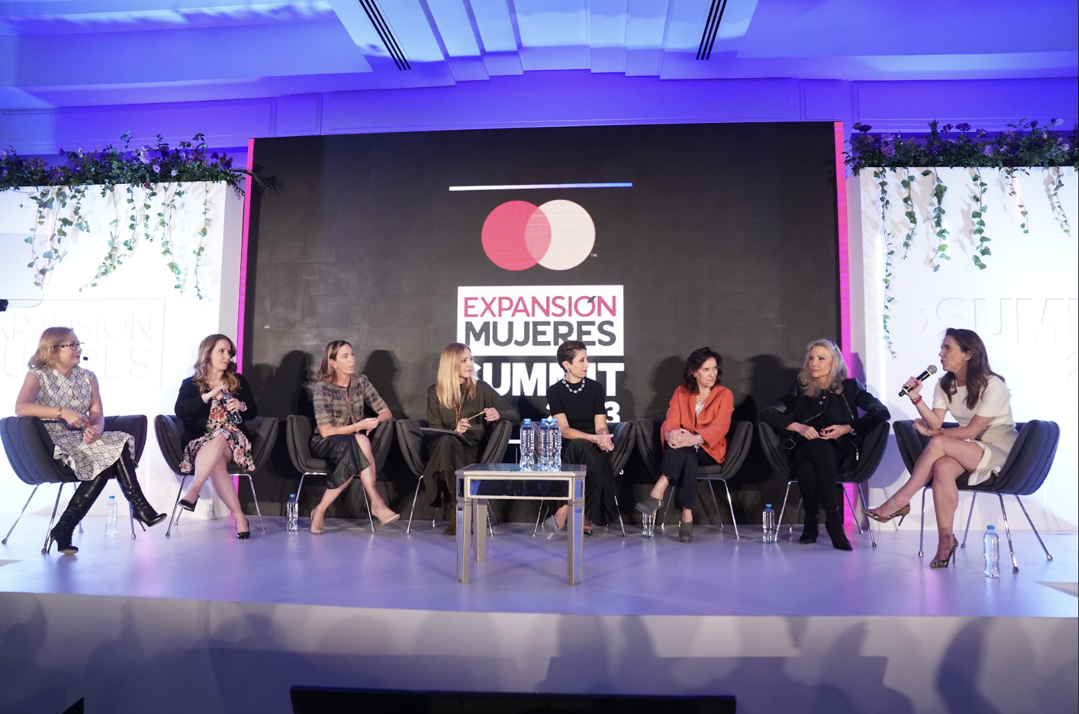 Sinead Oconnor participa en el panel de las Mujeres Poderosas, durante el Mastercard Expansion Summit Mujeres 2023.