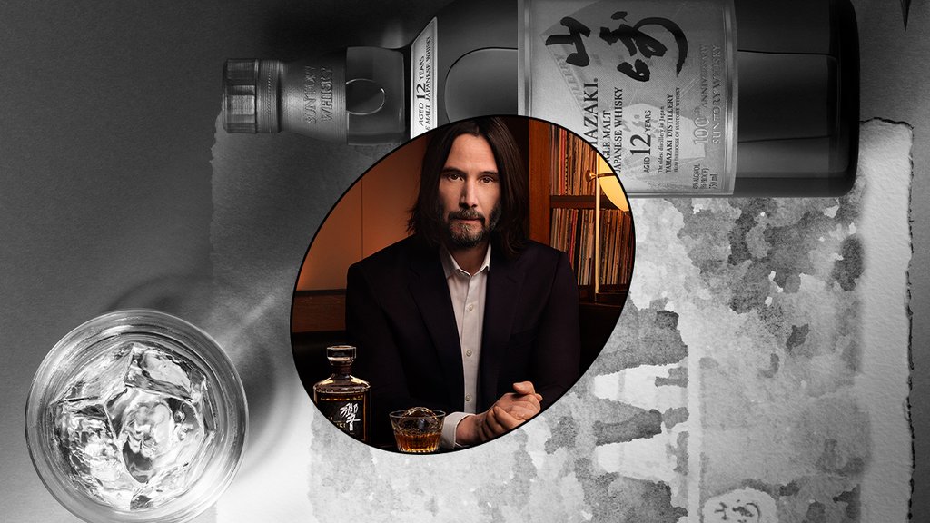 sofia coppola keanu reeves whiskey suntory