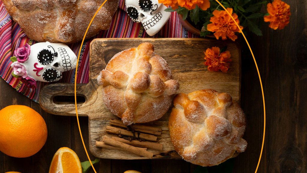 Conoce la historia del pan de muerto.
