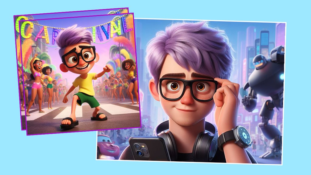 Cómo hacer tu póster inspirado en Disney Pixar con Inteligencia Artificial