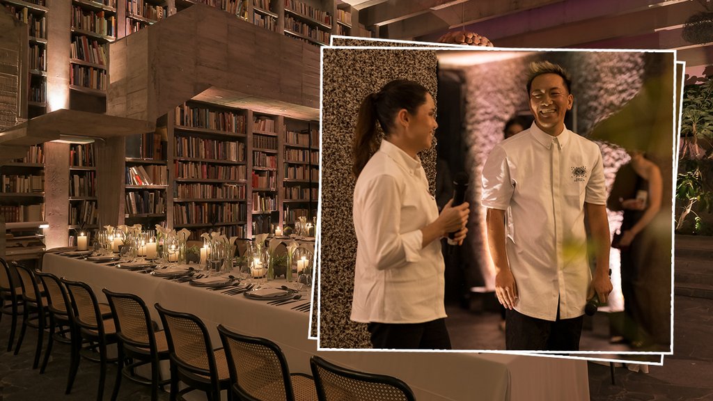 Así fue la intima cena de Gucci Osteria con Karime López y Takahiko en la CDMX