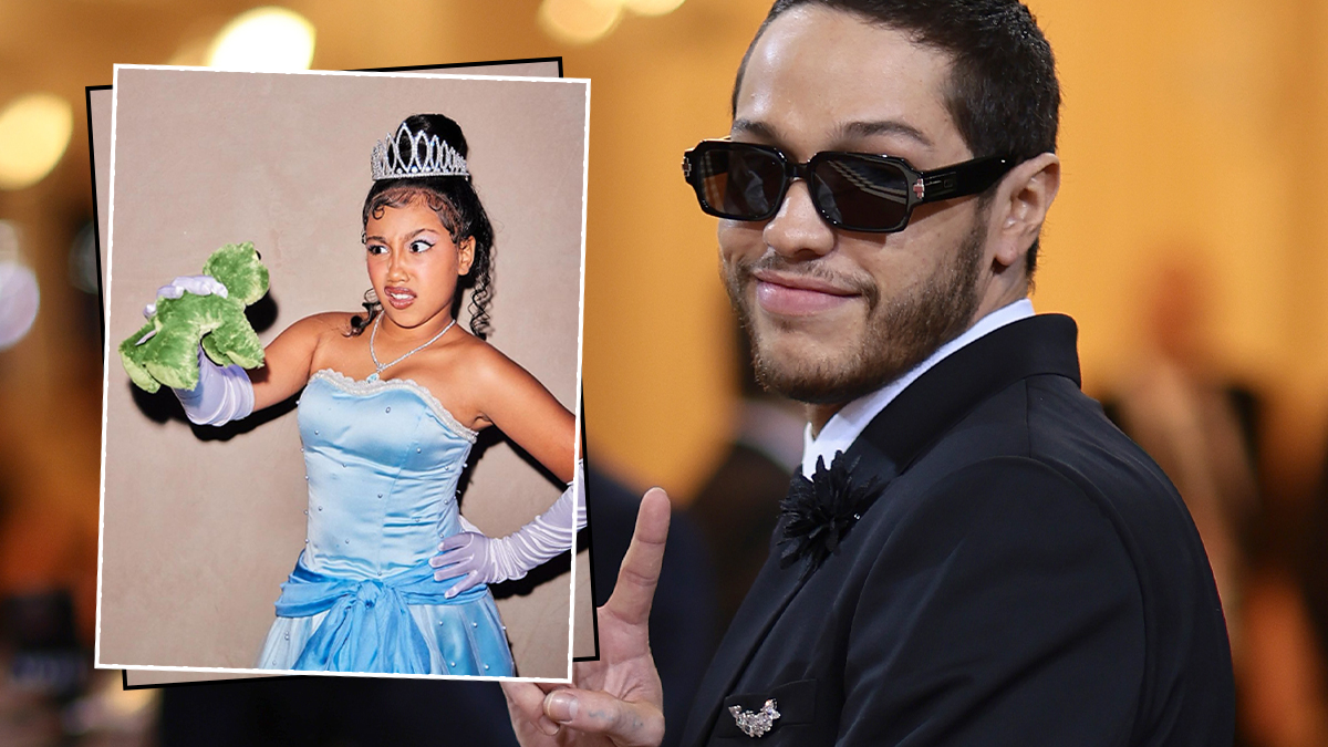 North West dice que Pete Davidson se vistió para ir a cargar gas en la Met Gala
