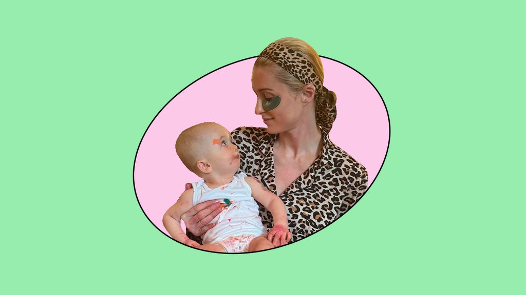 Paris Hilton no le cambió el pañal a su hijo durante un mes.jpg