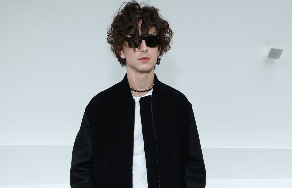 Timothée Chalamet estuvo presente en la fiesta de Navidad de las Kardashians