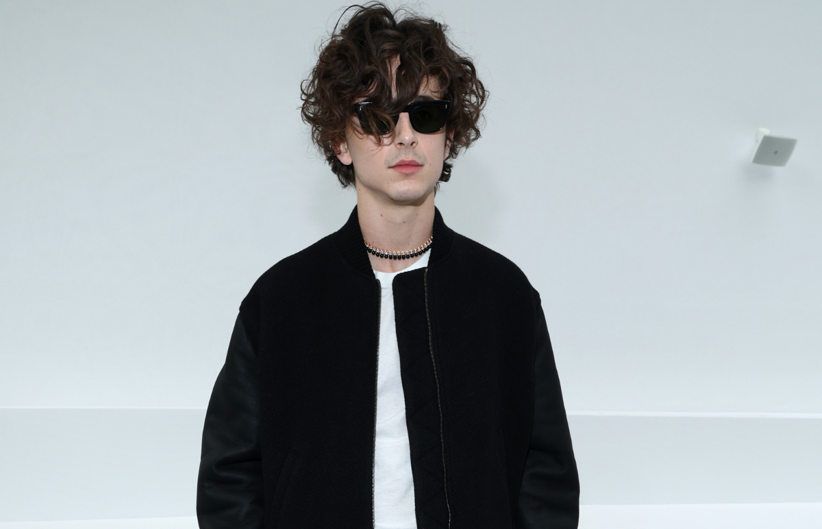 Timothée Chalamet estuvo presente en la fiesta de Navidad de las Kardashians