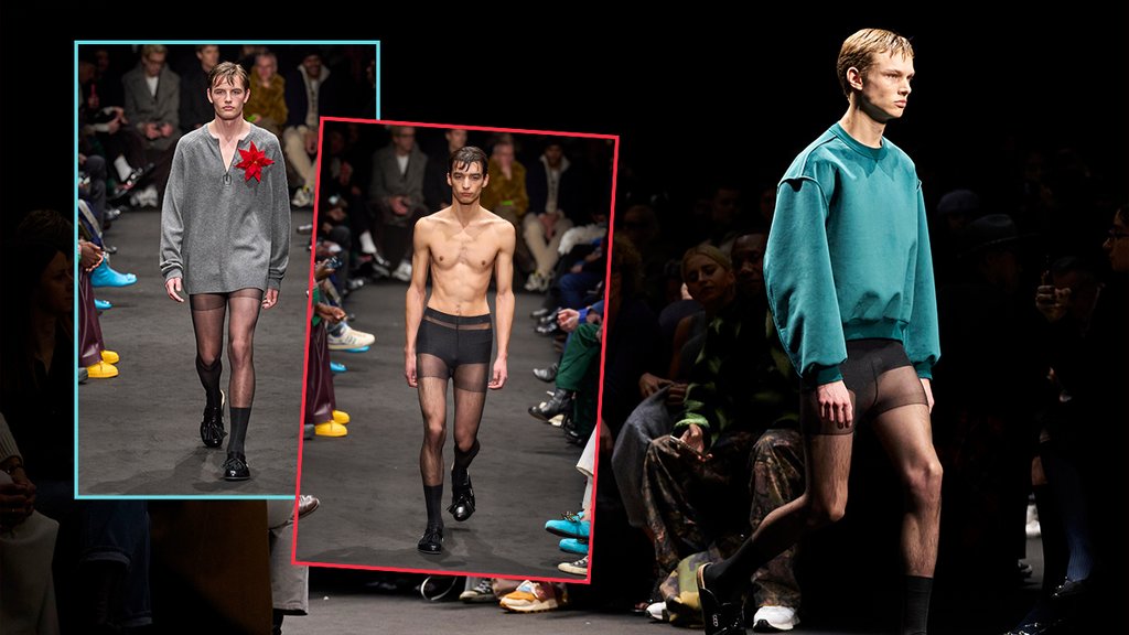 jw anderson no pantalones medias