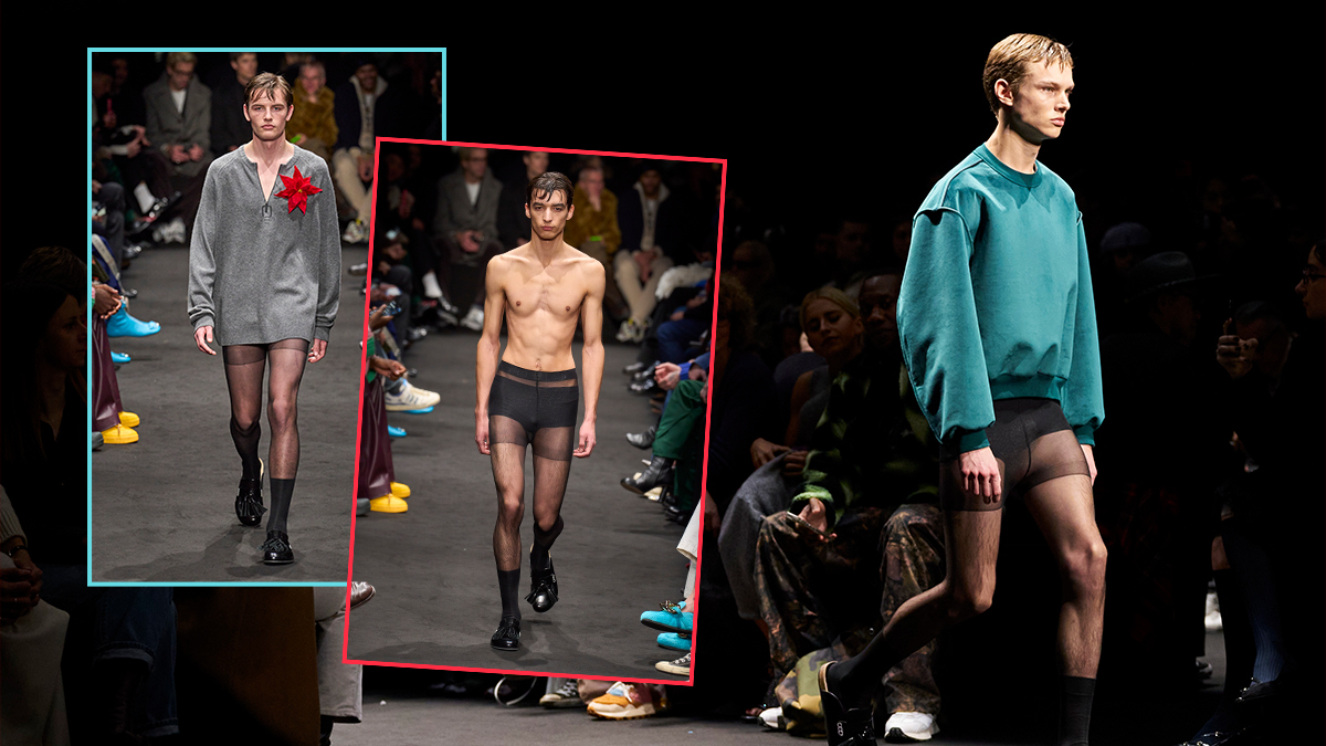 jw anderson no pantalones medias