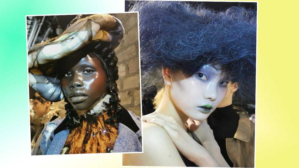 Cómo logró Pat McGrath el maquillaje de piel de porcelana en el show de Margiela