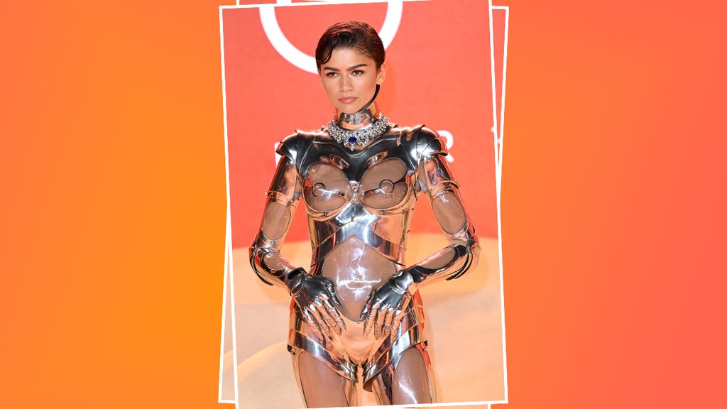 Zendaya revela se sintió mal al usar el look de robot de Thierry Mugler