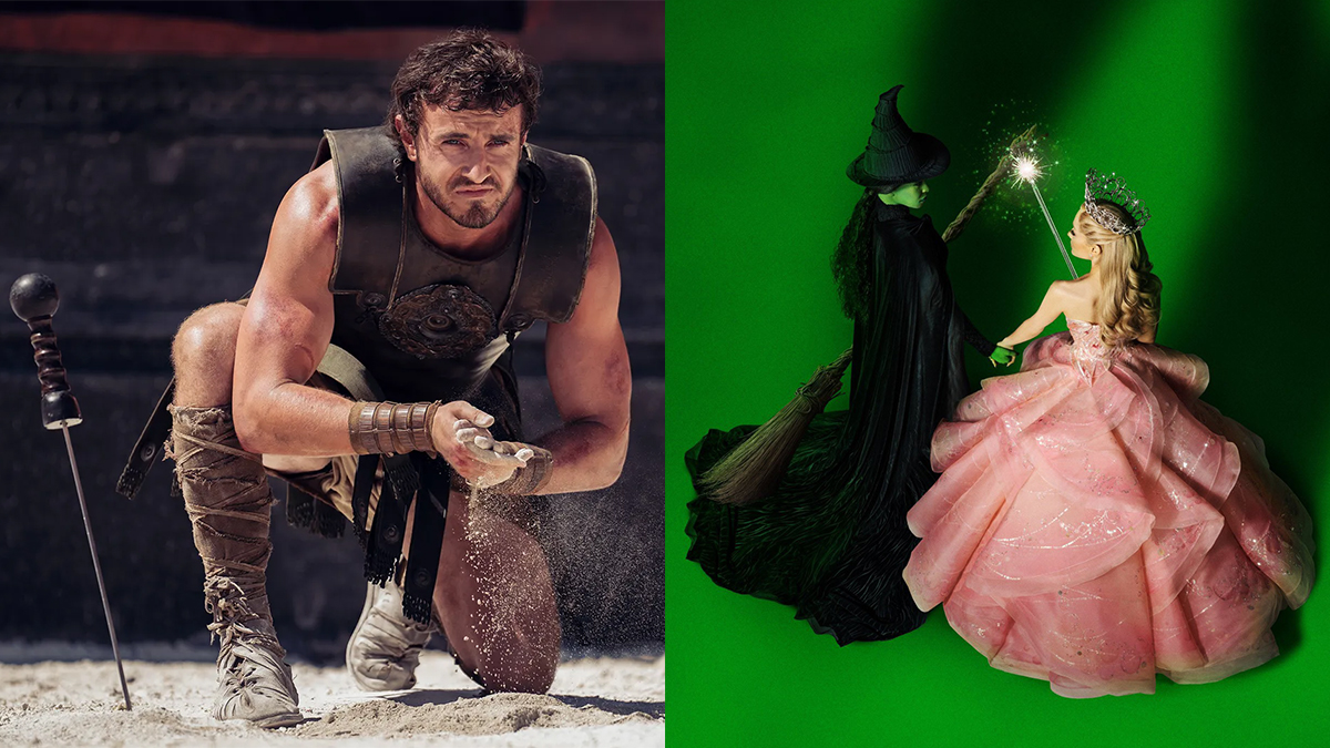Wicked y Gladiador 2 se estrenarán el mismo día