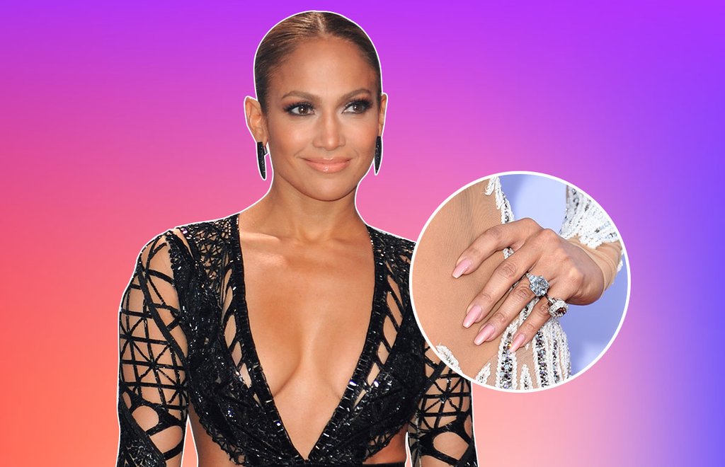 JLo anillos compromiso