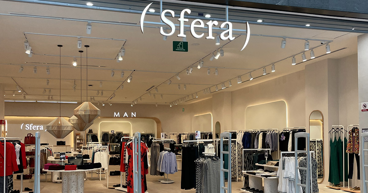 Nueva tienda de Sfera en Parque Las Antenas