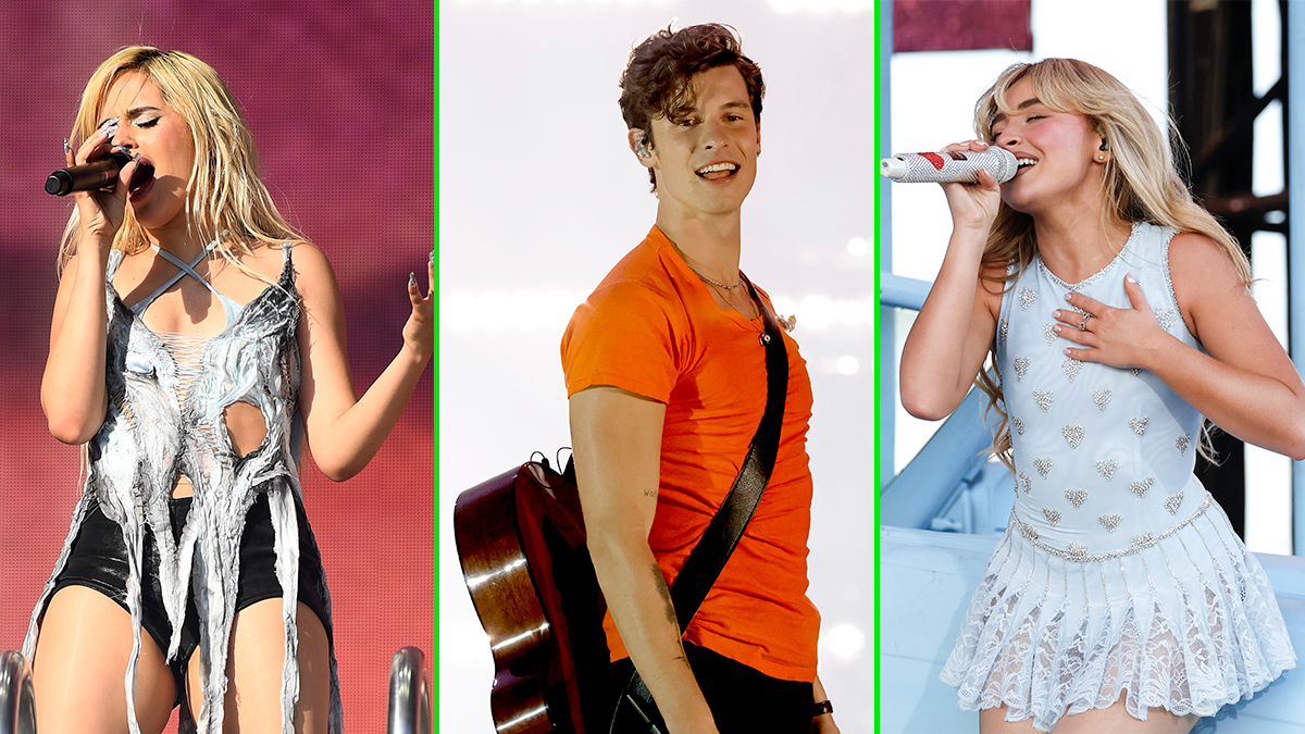 Camila Cabello Sabrina Carpenter, Shawn Mendes