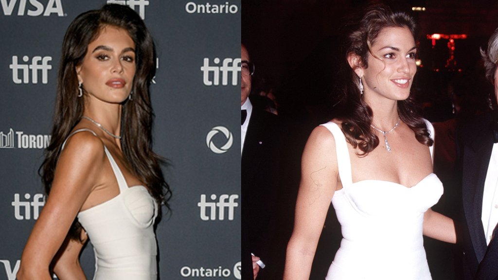 Kaia Gerber look Cindy Crawford