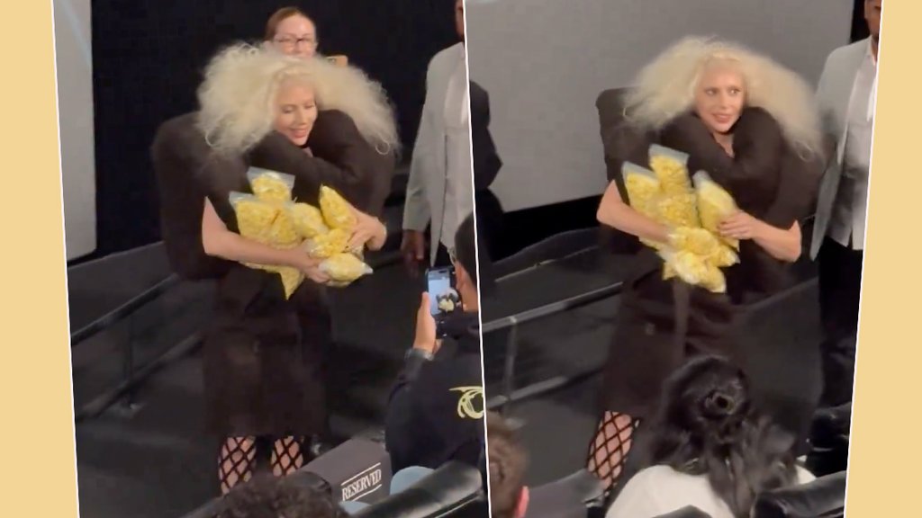 Lady Gaga palomitas