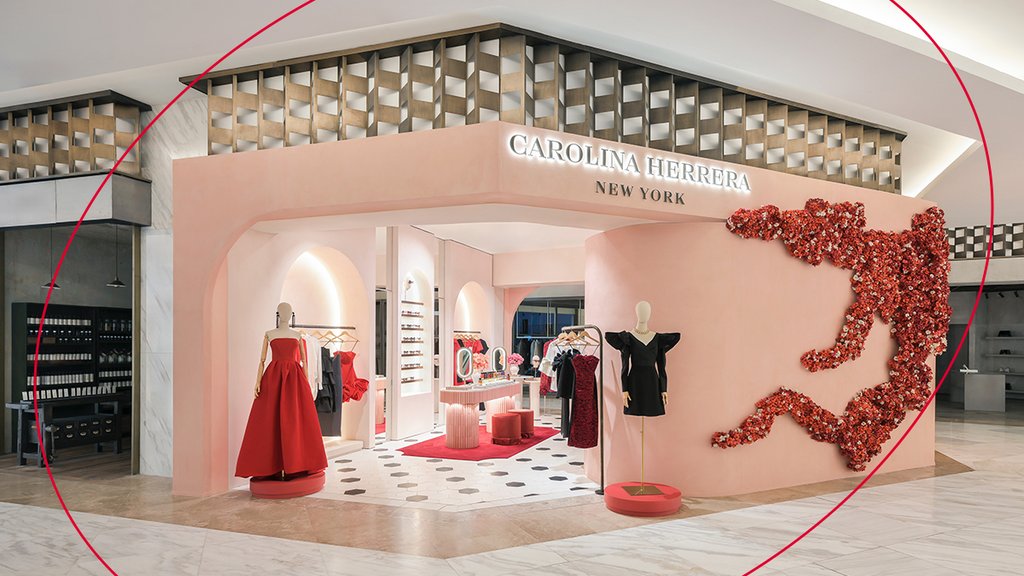 carolina herrera pop-up palacio de hierro