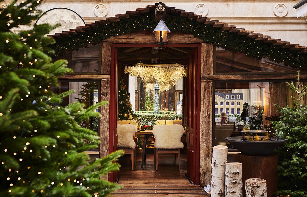 park hyatt paris chalet park navidad