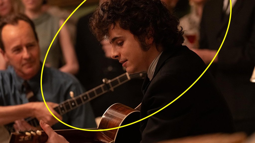 Timothée Chalamet Bob Dylan Oscar