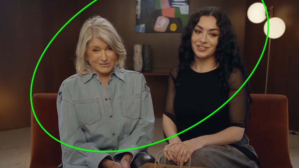 Martha Stewart y Charli XCX