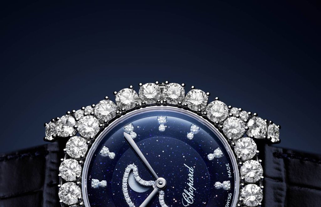 chopard heure diamant moonphase