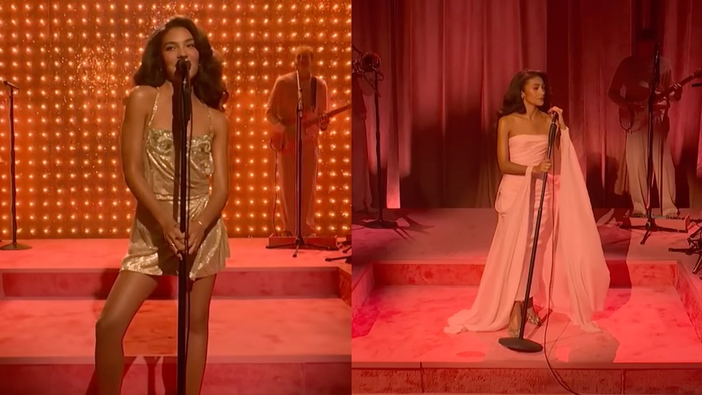olivia-dean-versace-snl