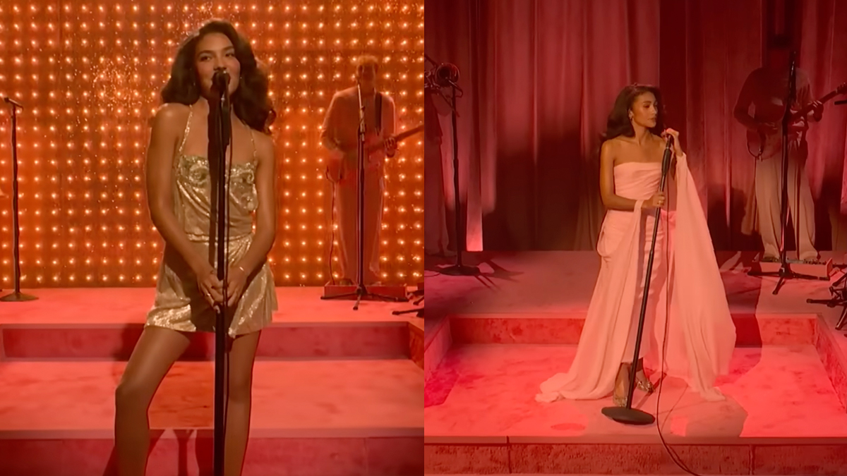 olivia-dean-versace-snl