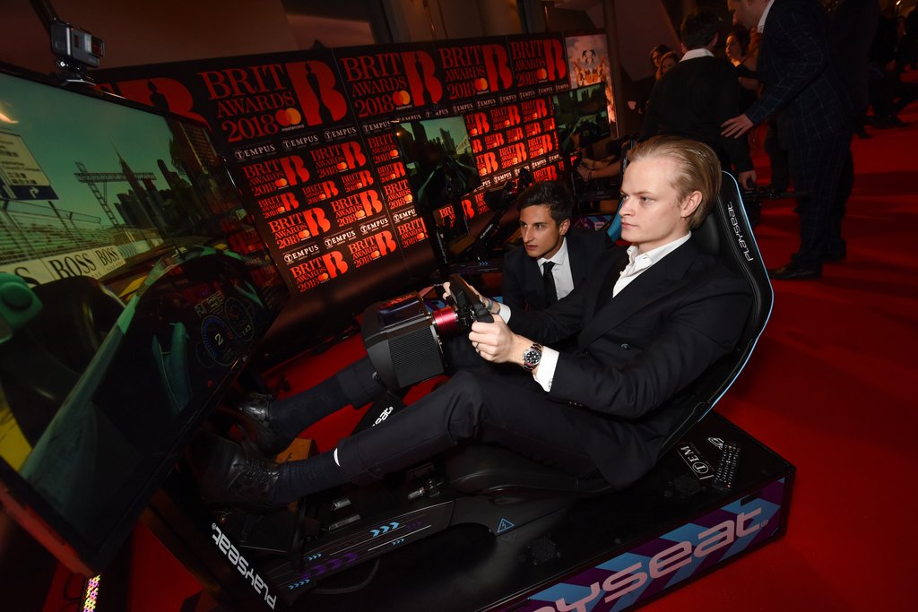 Formula E Simulators At The BRIT Awards 2018 After-Party
